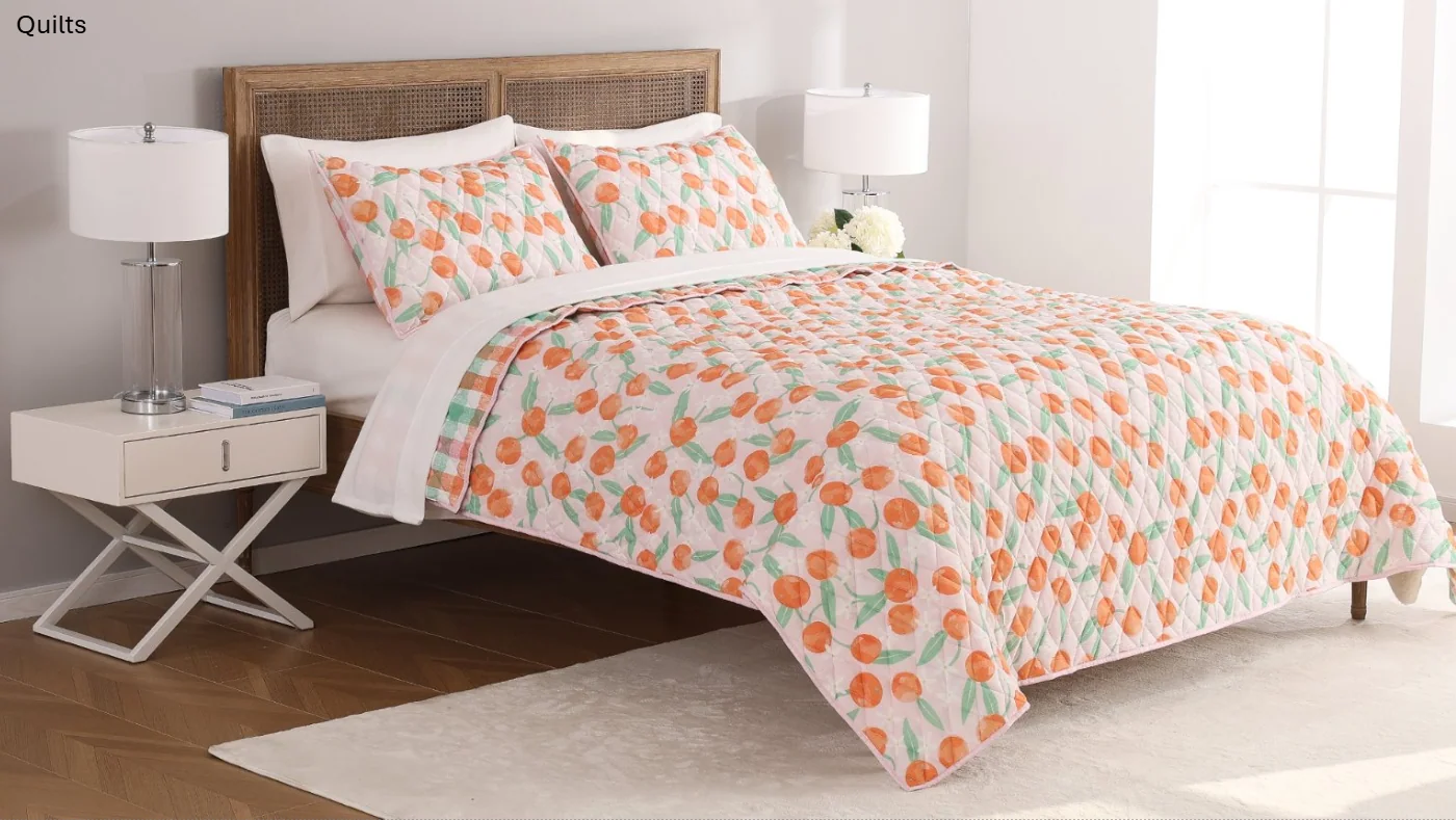 Product preview — Neroli Orange Blossoms Quilt