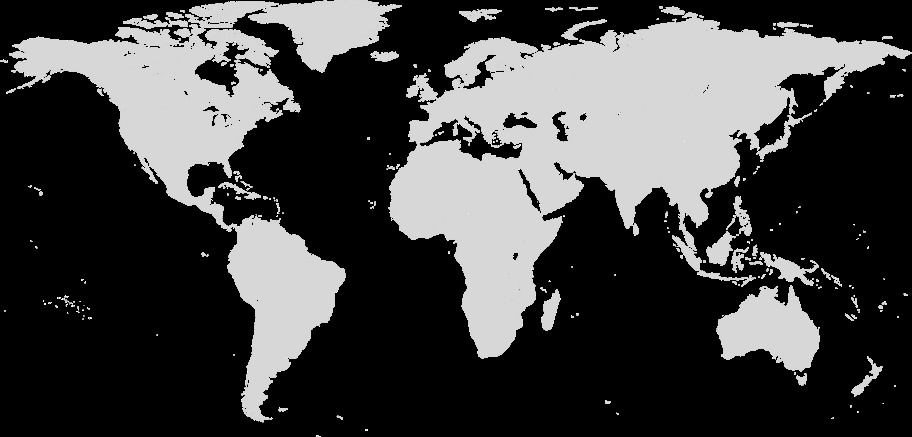 World map showing supply chain locations